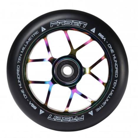 Fasen Jet Wheels 110mm Neochrome - SOLD IN PAIRS £44.00